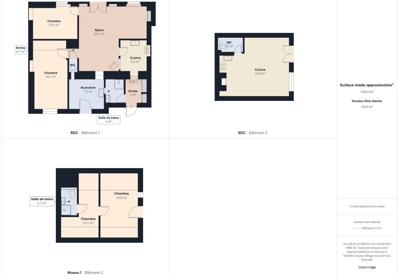 House in Saint-Michel-Chef-Chef - House 50m from the sea, 8 adults 3 children