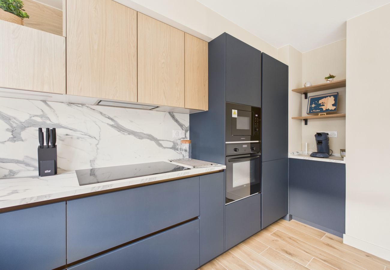 House in Fouesnant - 100m from the beach – House for 8 with garden