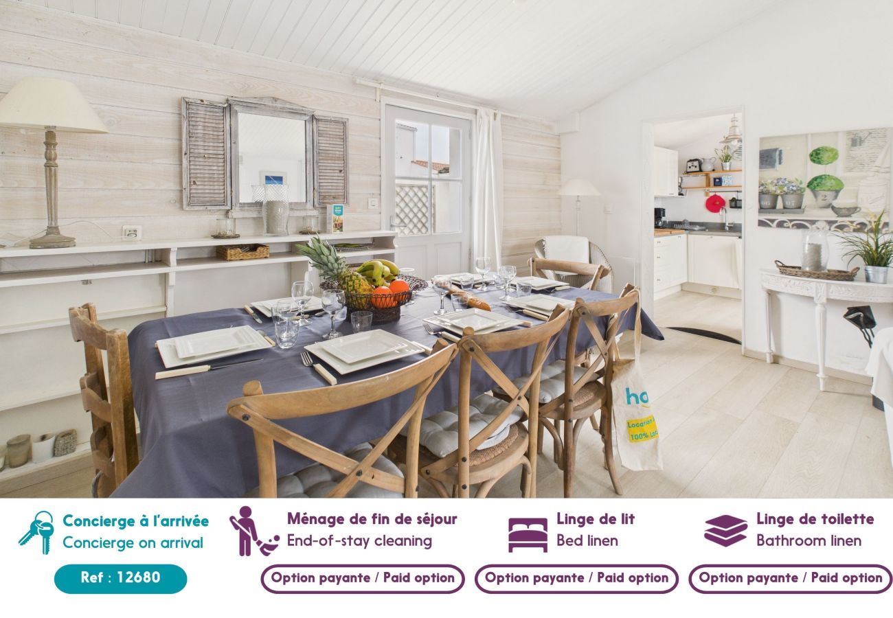 House in L'Epine - 500 m from the beach, garden, house for 8