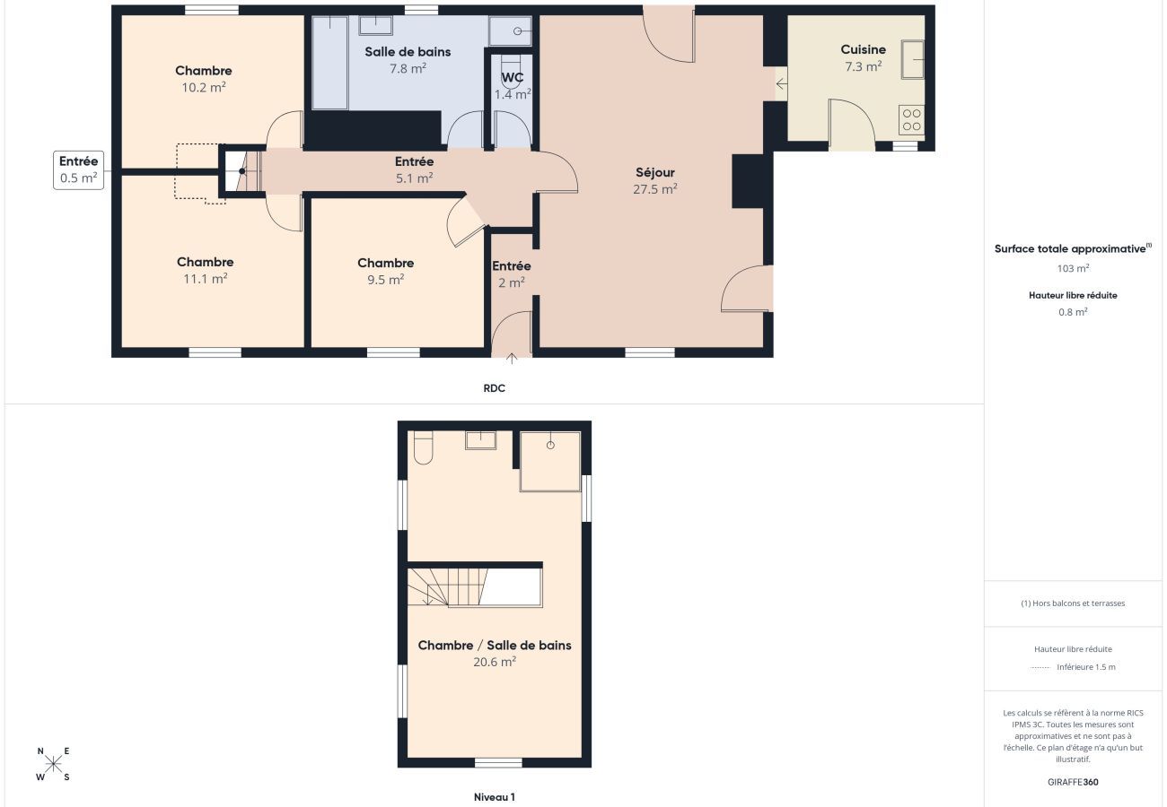 House in L'Epine - 500 m from the beach, garden, house for 8