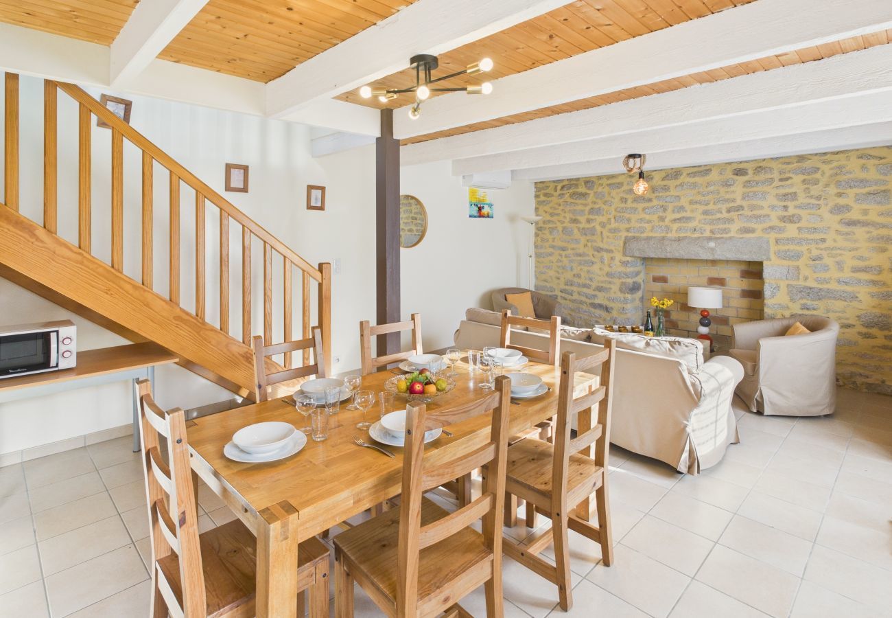 House in Penmarch - Gîte for 6 with garden near the beach