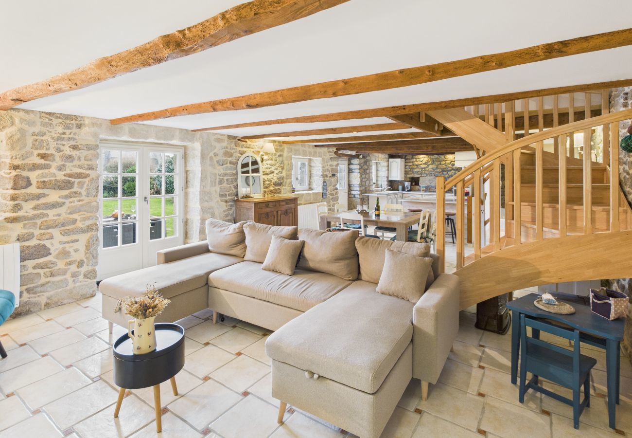 House in Treffiagat - Charming house for 6, 900 m from the beach