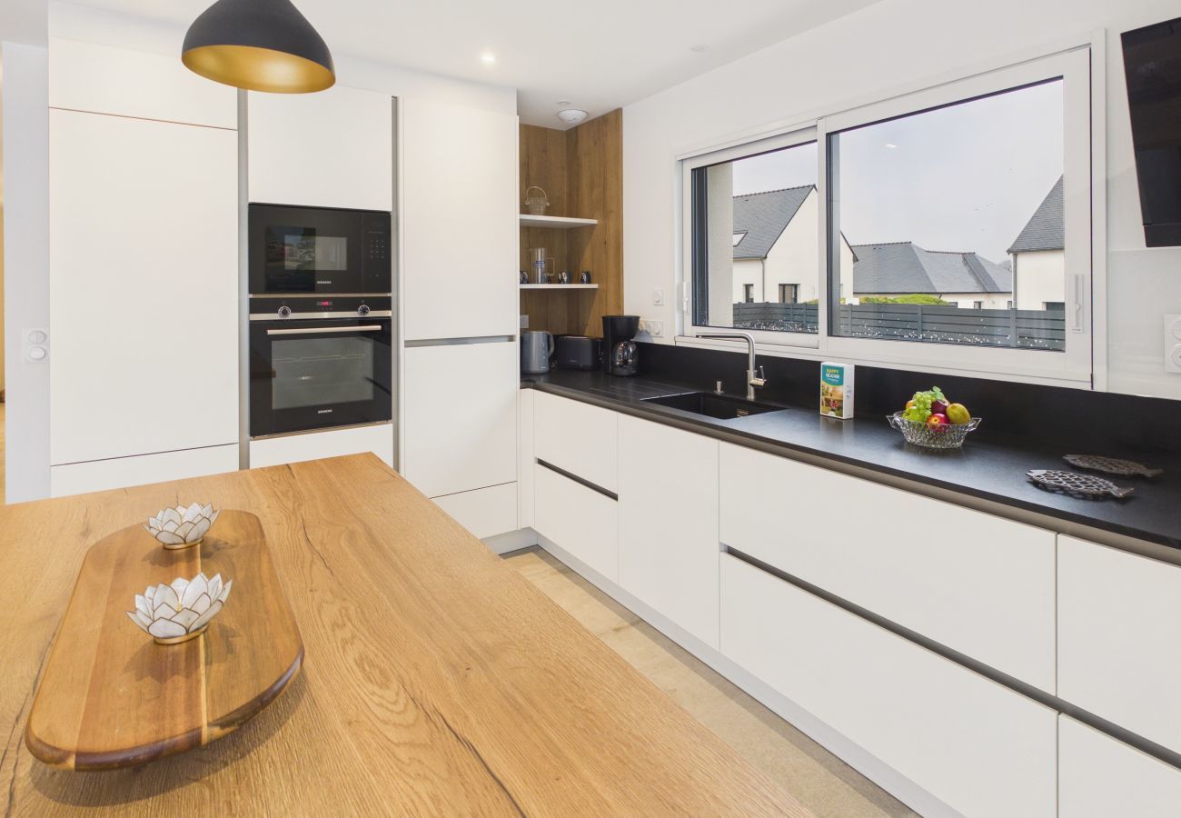 House in Plonéour-Lanvern - New house for 6 with garden and terrace