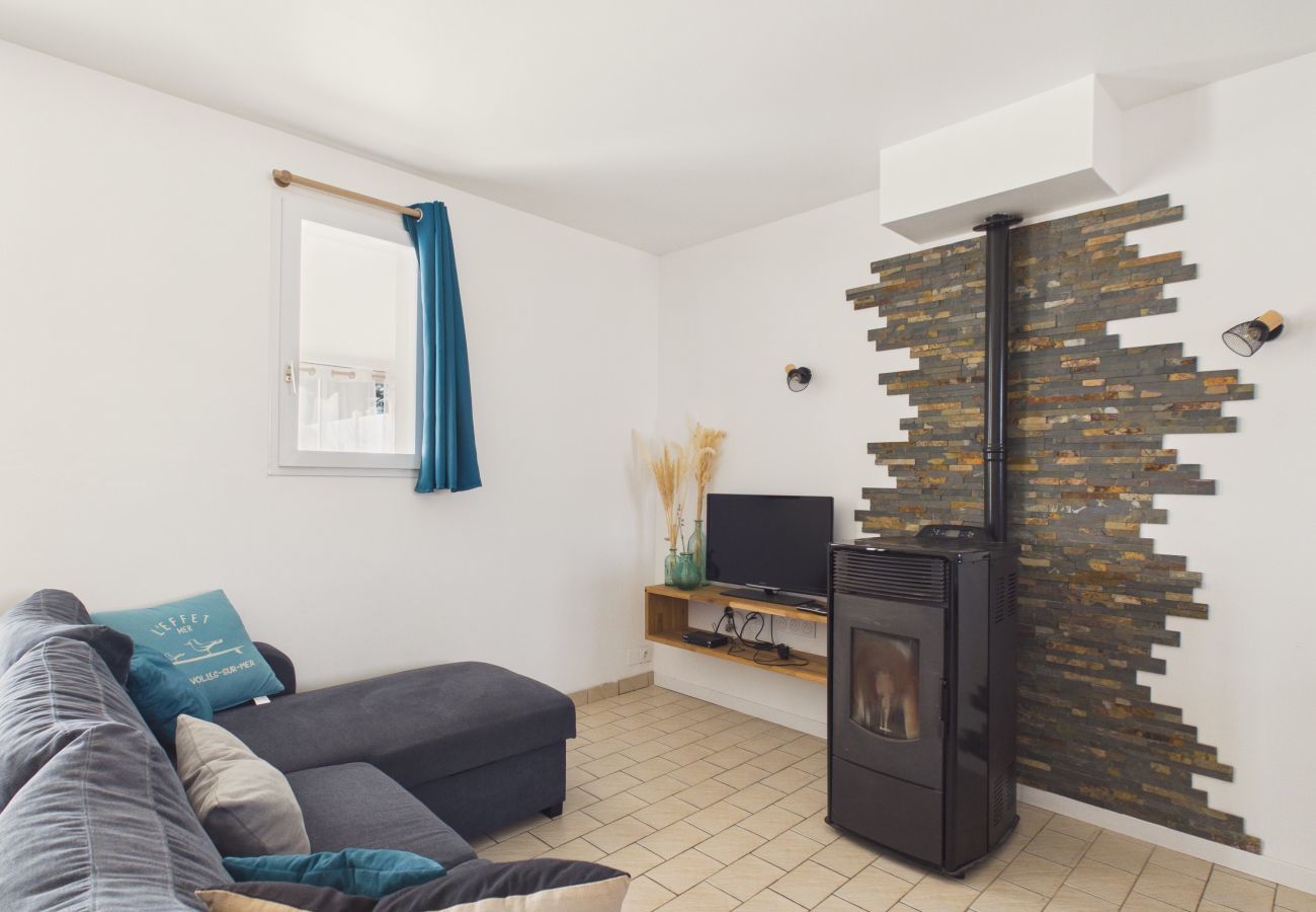 Terraced House in Bretignolles-sur-Mer - Garden and veranda, beach 500m away, house for 4