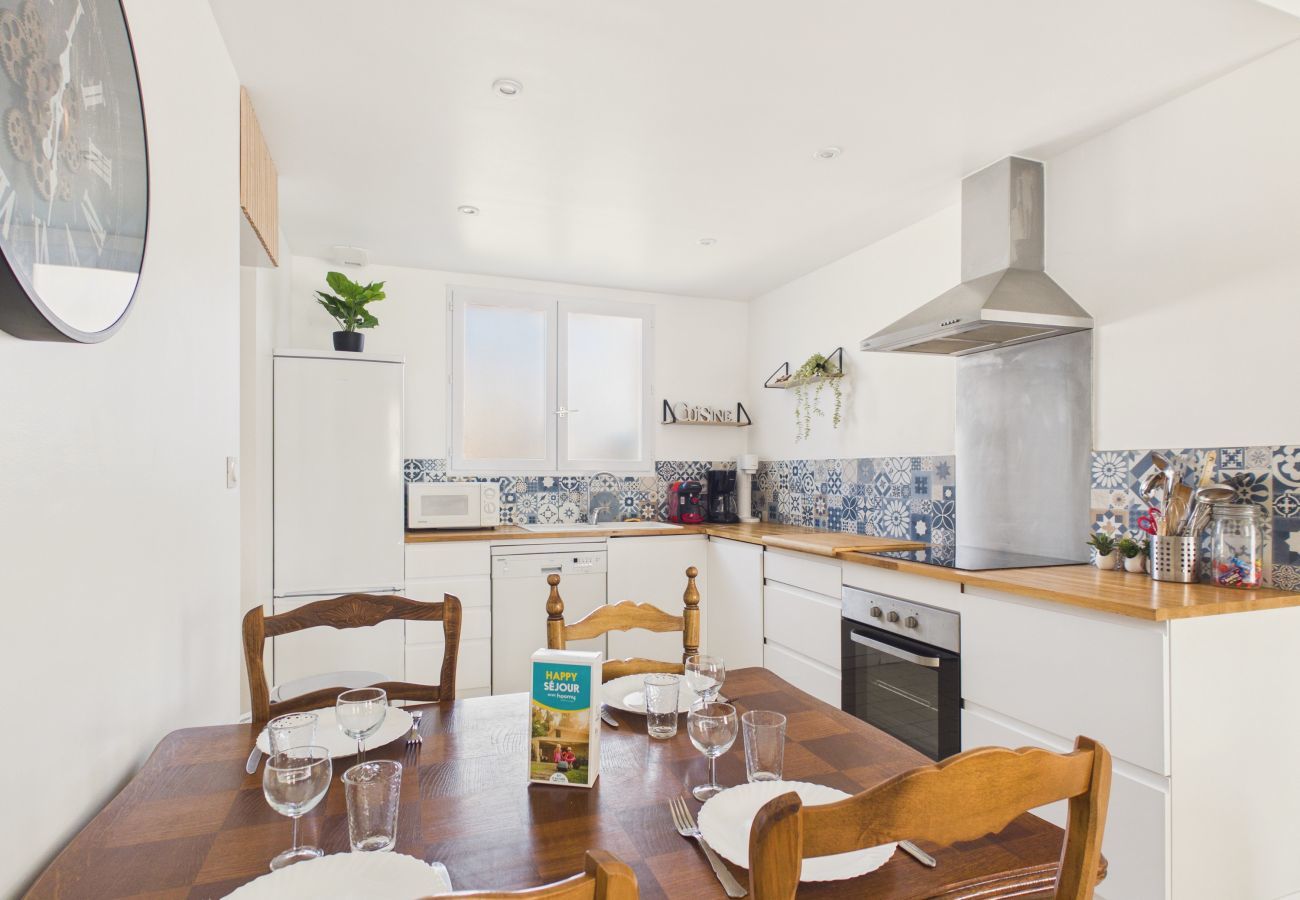 Terraced House in Bretignolles-sur-Mer - Garden and veranda, beach 500m away, house for 4