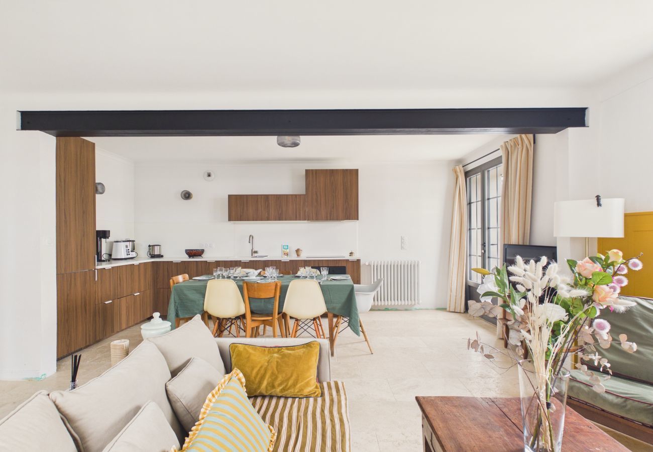 House in L'Epine - House for 8, garden, 700 m from the beach