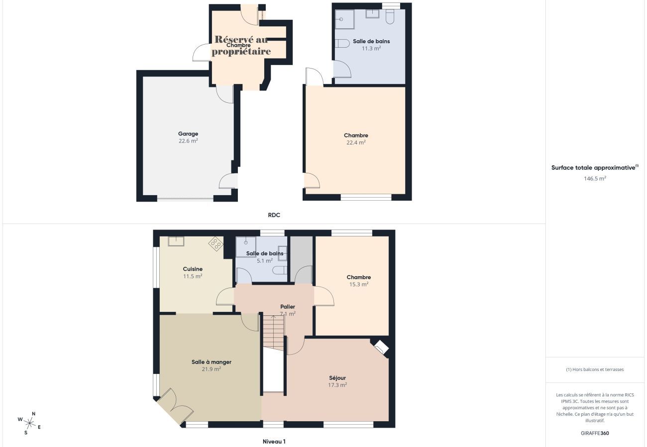 House in La Bernerie-en-Retz - House for 6 people, 400m from the sea