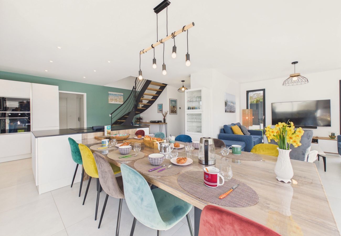 House in Pléneuf-Val-André - Superb recently built house for 8 with garden