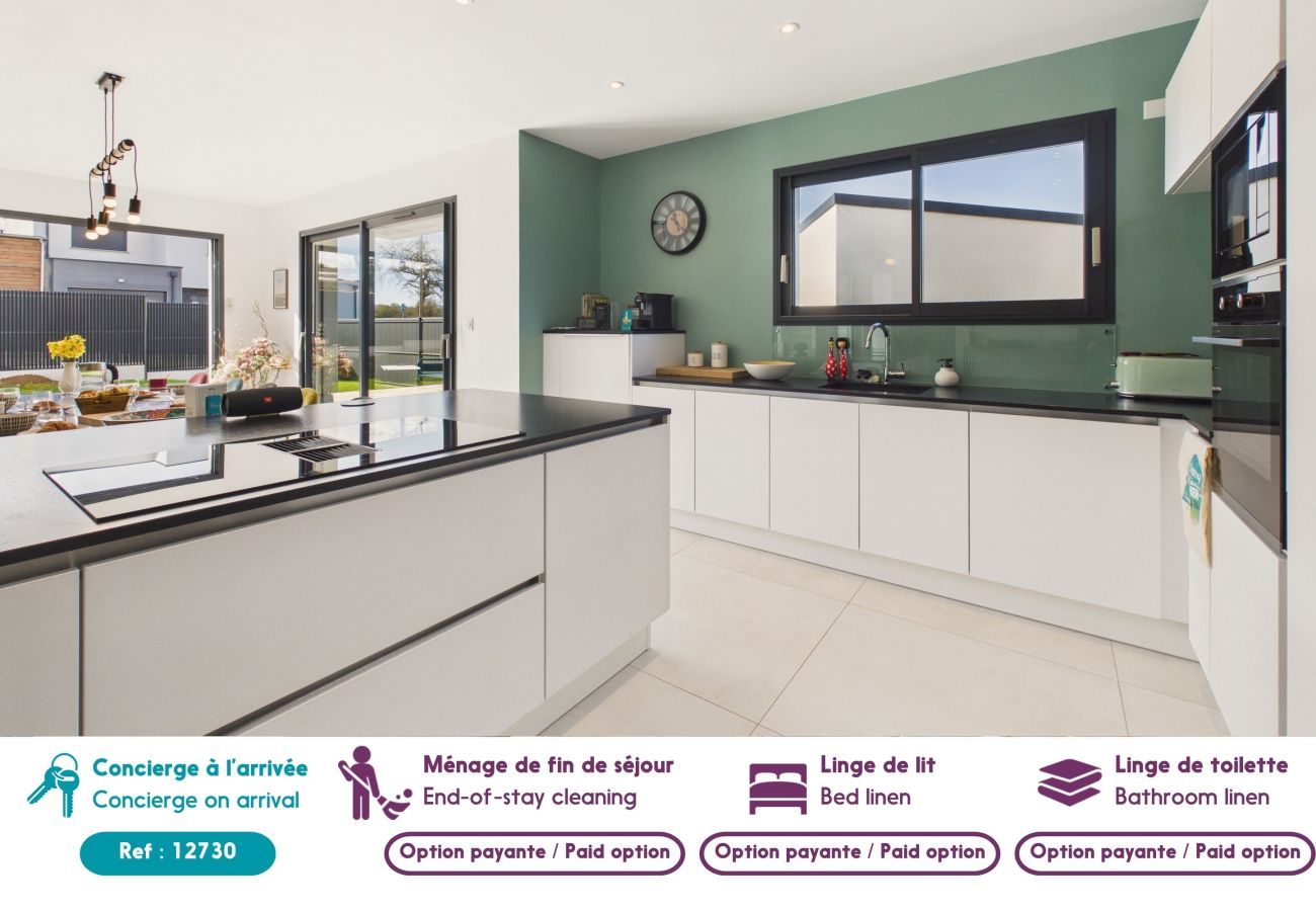 House in Pléneuf-Val-André - Superb recently built house for 8 with garden