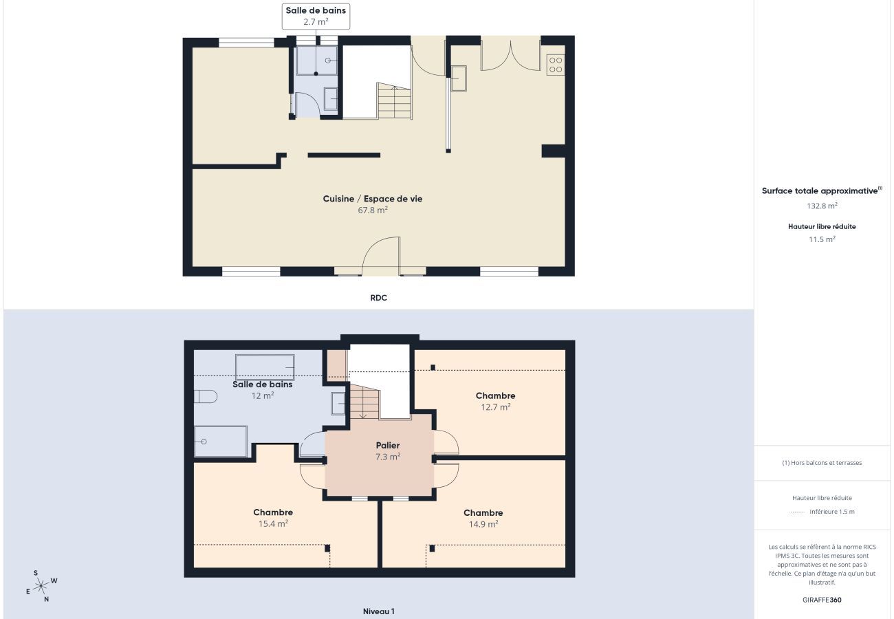 House in Fouesnant - House for 7 with enclosed garden and terrace