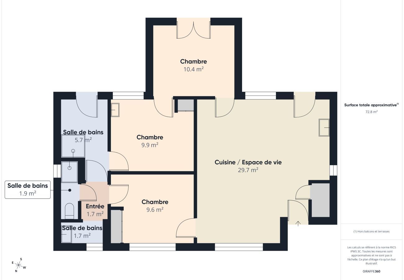 House in Pornic - 400 from the beach - House  single storey & garden