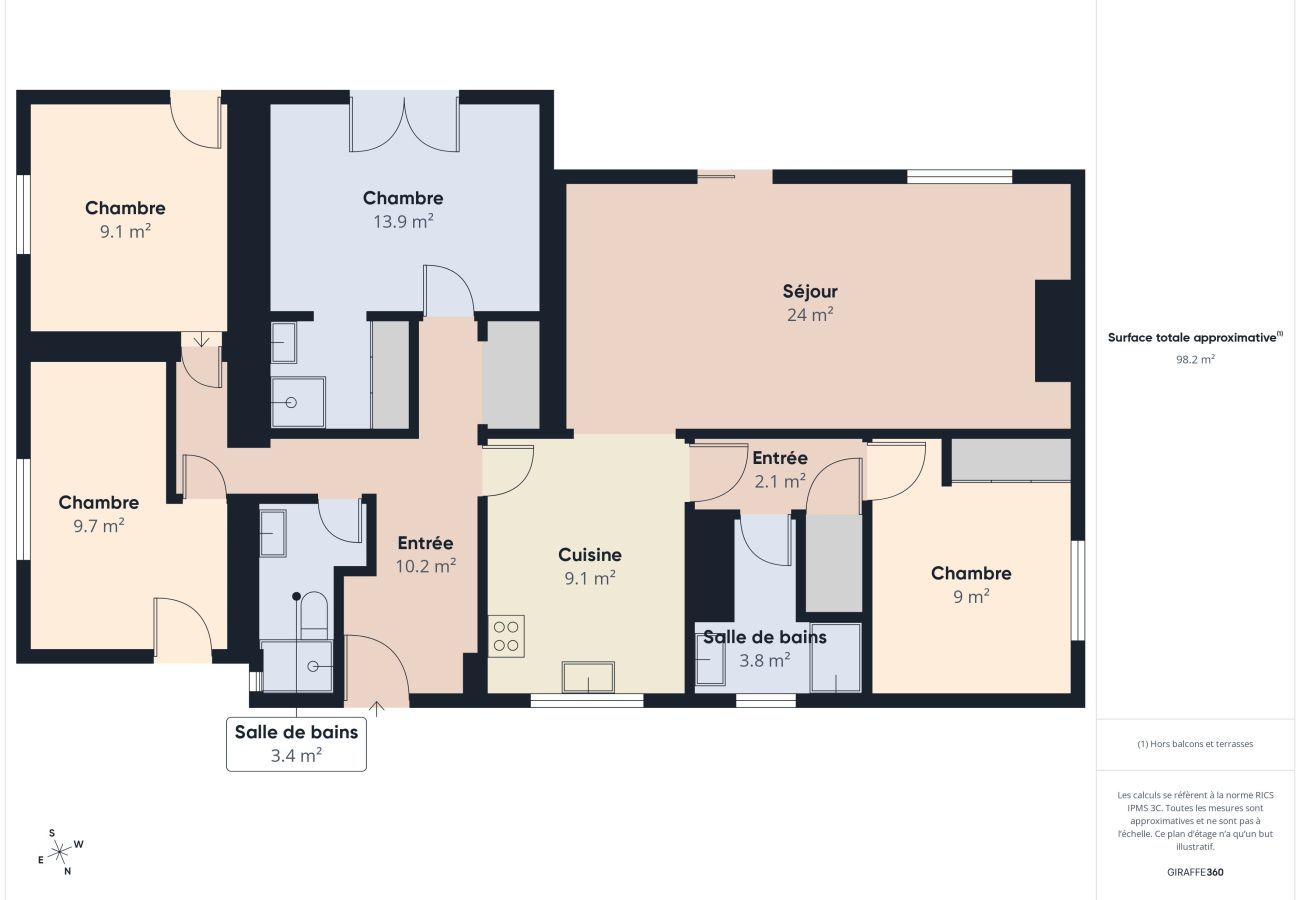 House in Barbâtre - Holiday for 8 with pool, sea ​​300 m away