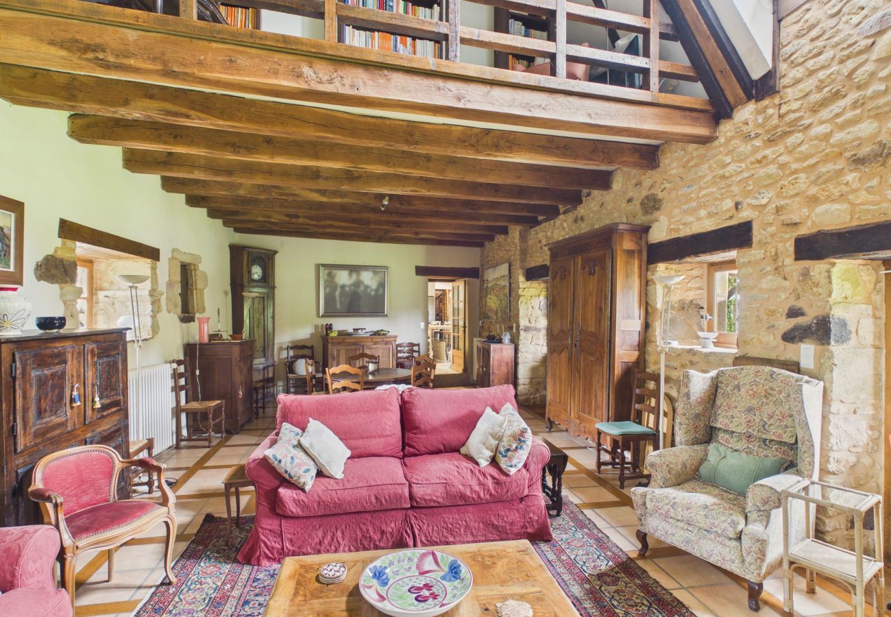 House in Urval - Charming house with pool for 8 people