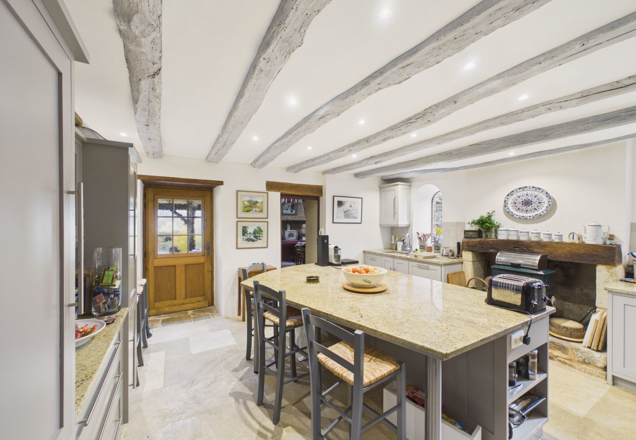 House in Urval - Charming house with pool for 8 people