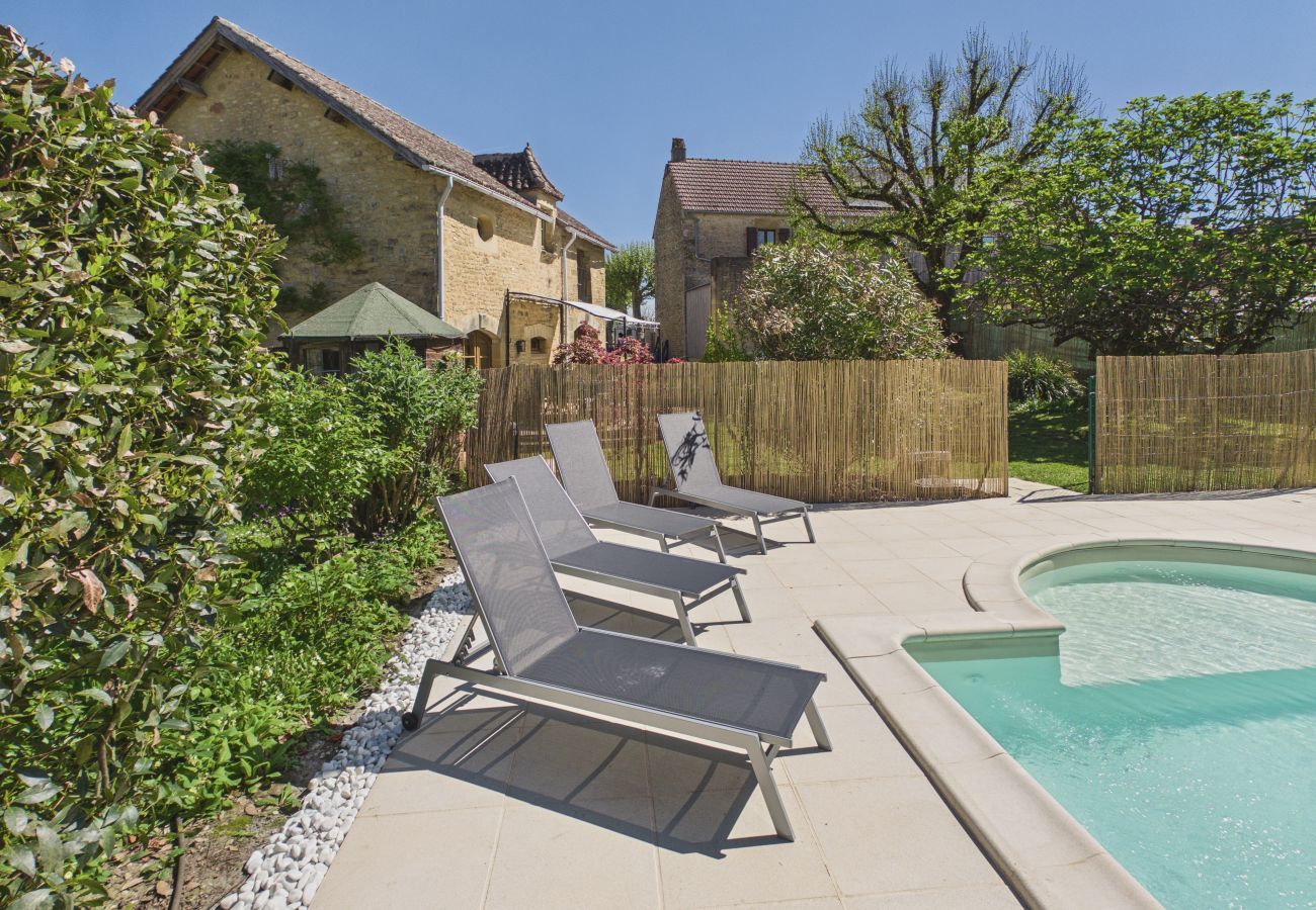 House in La Chapelle-Aubareil - House with pool near Lascaux for 6 guests