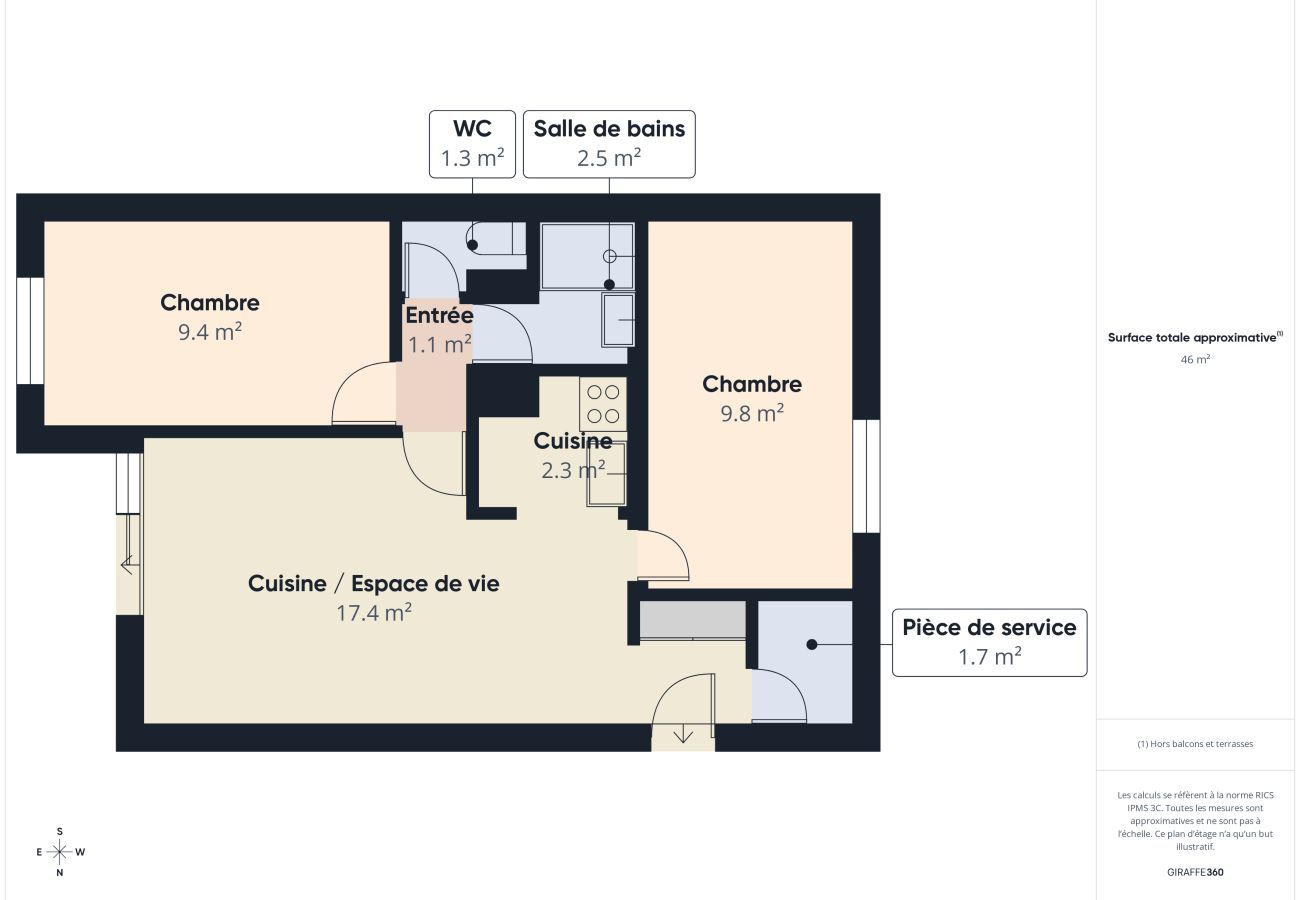 Apartment in Saint-Hilaire-de-Riez - Charming apartment 400m from the sea - 4 guests