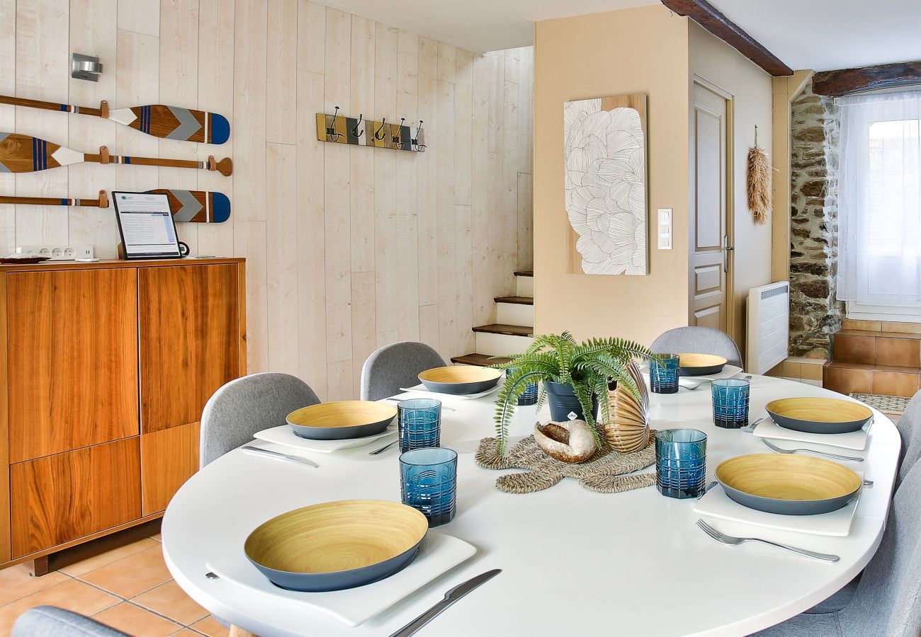 House in Saint-Suliac - Superb house for 4, beach 600m away