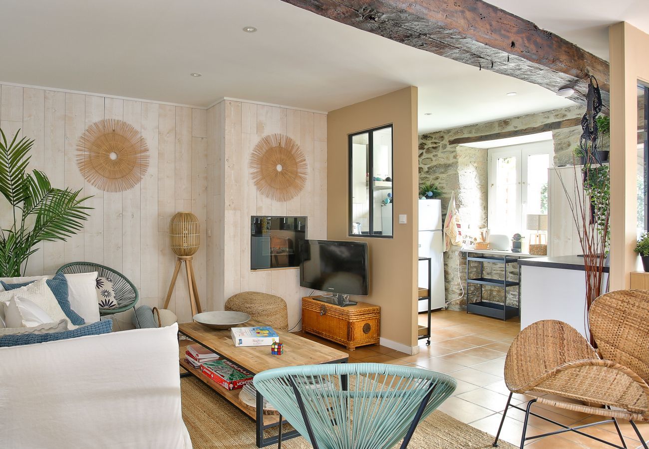 House in Saint-Suliac - Superb house for 4, beach 600m away