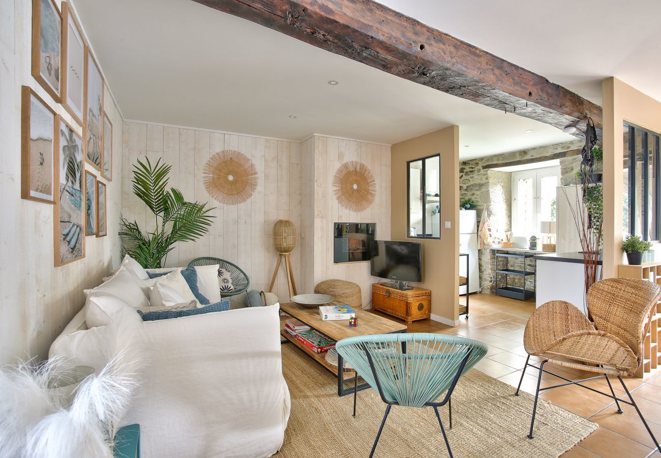 House in Saint-Suliac - Superb house for 4, beach 600m away