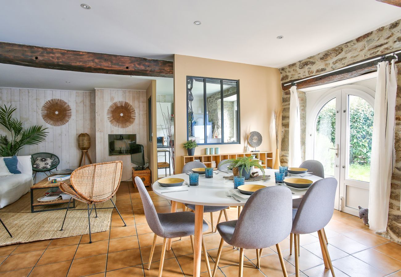 House in Saint-Suliac - Superb house for 4, beach 600m away