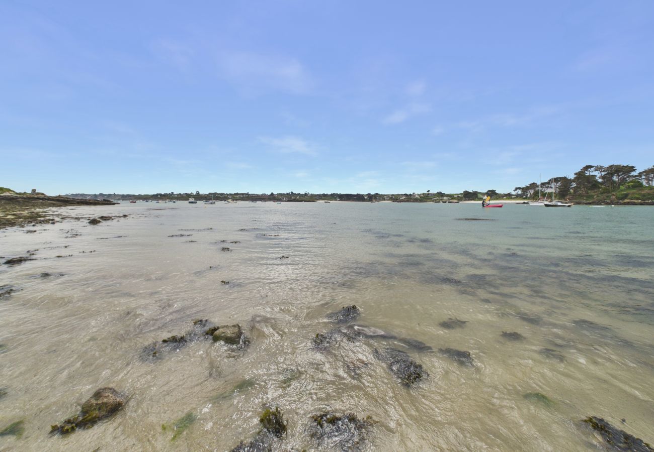 Apartment in Plouguerneau - 50 m from the beach - Apartment with terrace for 2