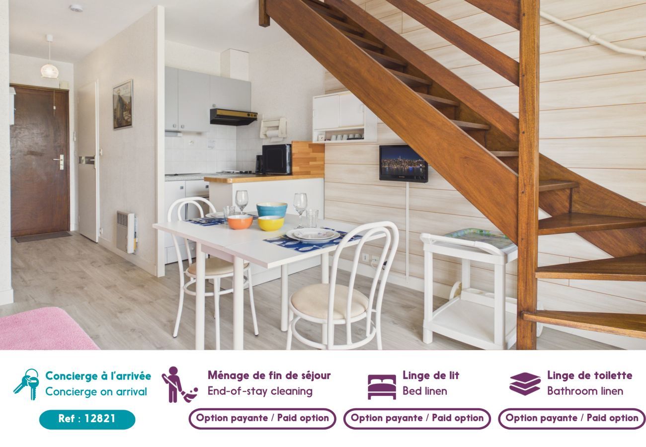 Apartment in Le Pouliguen - Apartment shared pool 800 m sea - 3 ppl