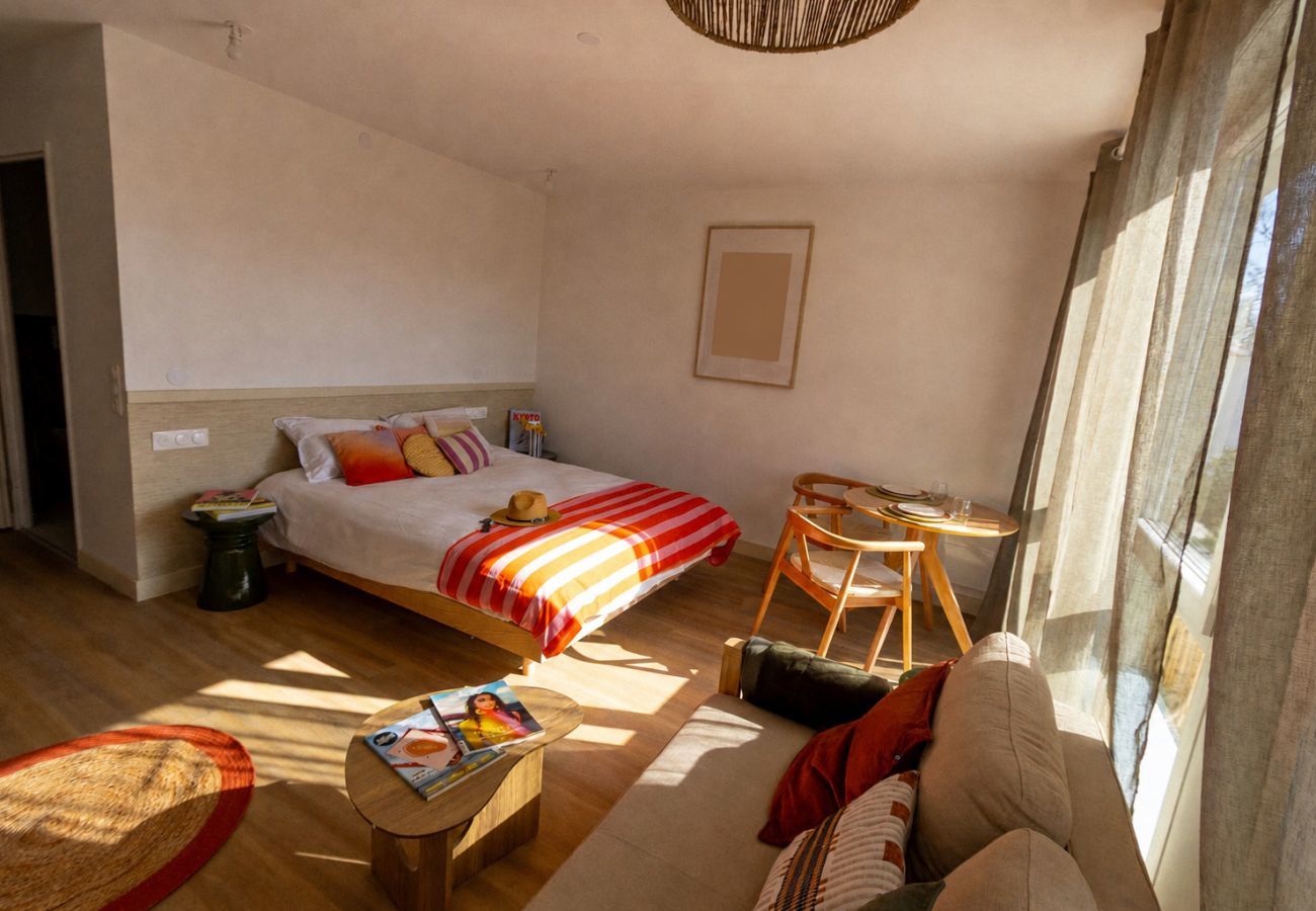 Studio in Biscarrosse - Ericeira - apt for 2, shared pool