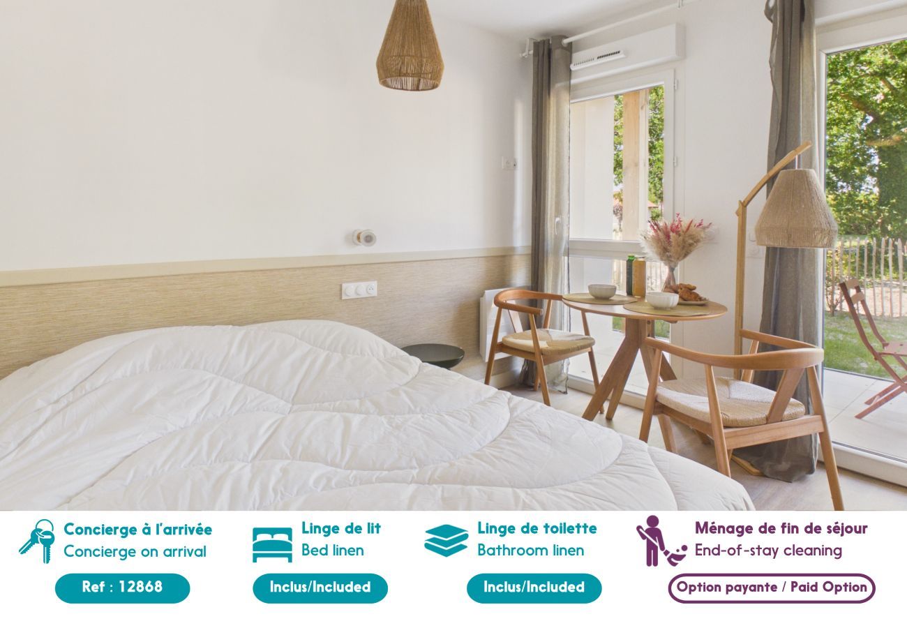 Studio in Biscarrosse - Ericeira - apt for 3, shared pool