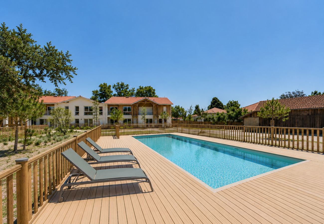 Studio in Biscarrosse - Ocean Wave - studio for 3 - shared pool
