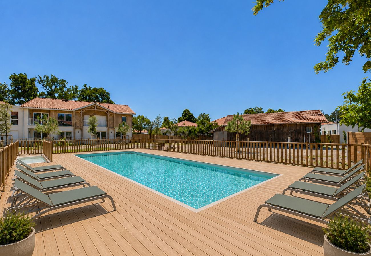 Studio in Biscarrosse - Ocean Wave - studio for 3 - shared pool