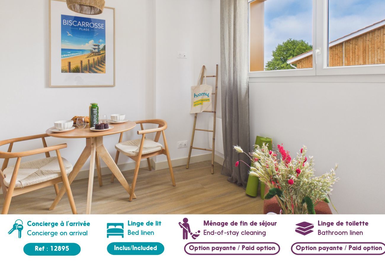 Studio in Biscarrosse - Le Break - studio for 3 people - shared pool