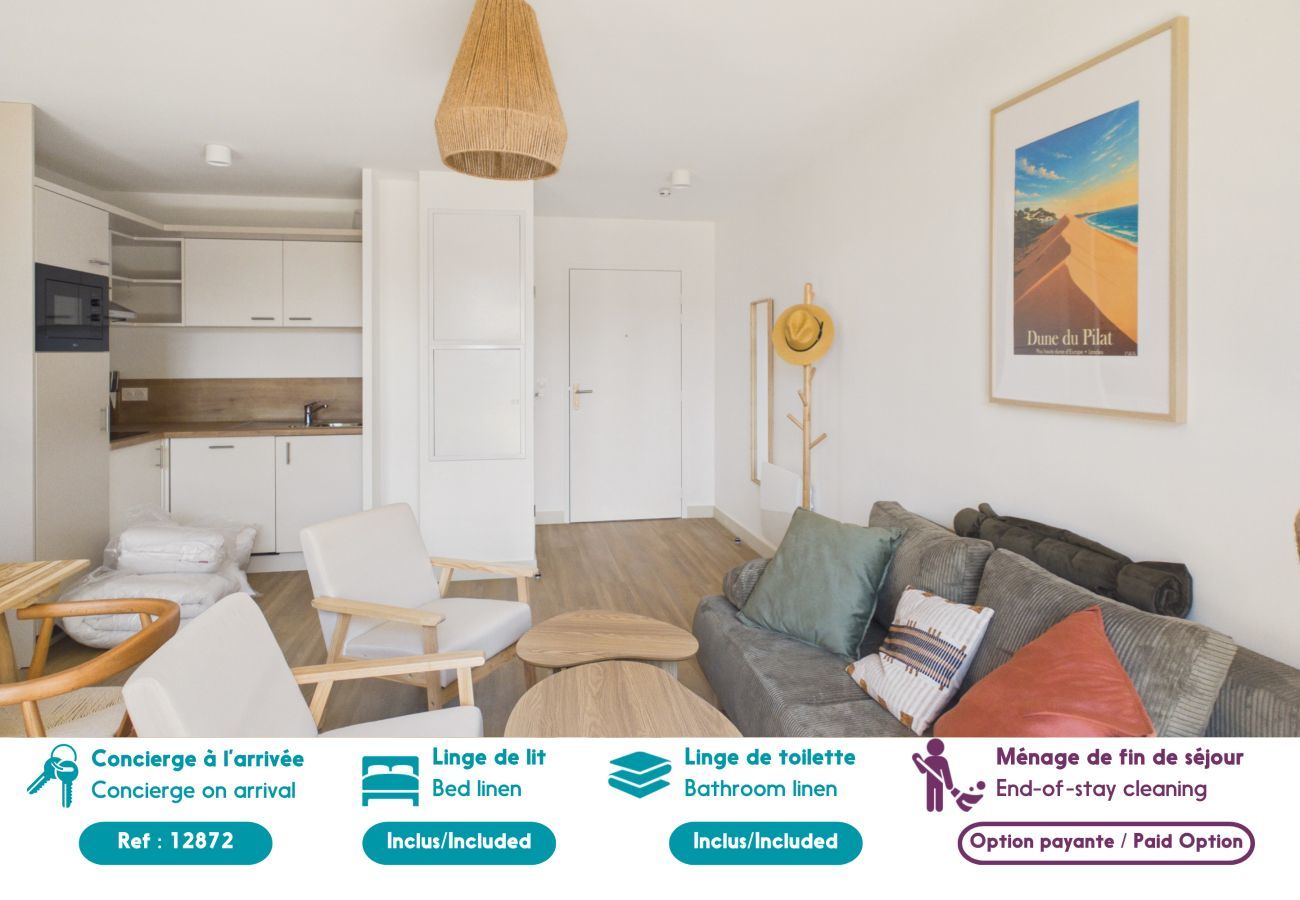 Apartment in Biscarrosse - The Drift - 6 guests - shared pool