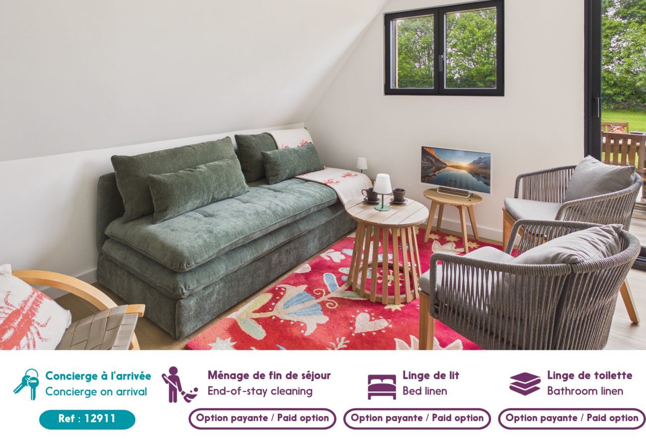 Chalet in Pont-Aven - Chalet, nature and relaxation in Pont-Aven