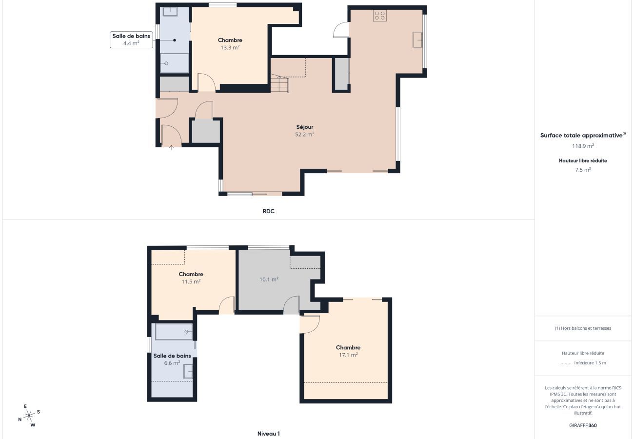House in Fouesnant - House for 6 in Fouesnant with garden