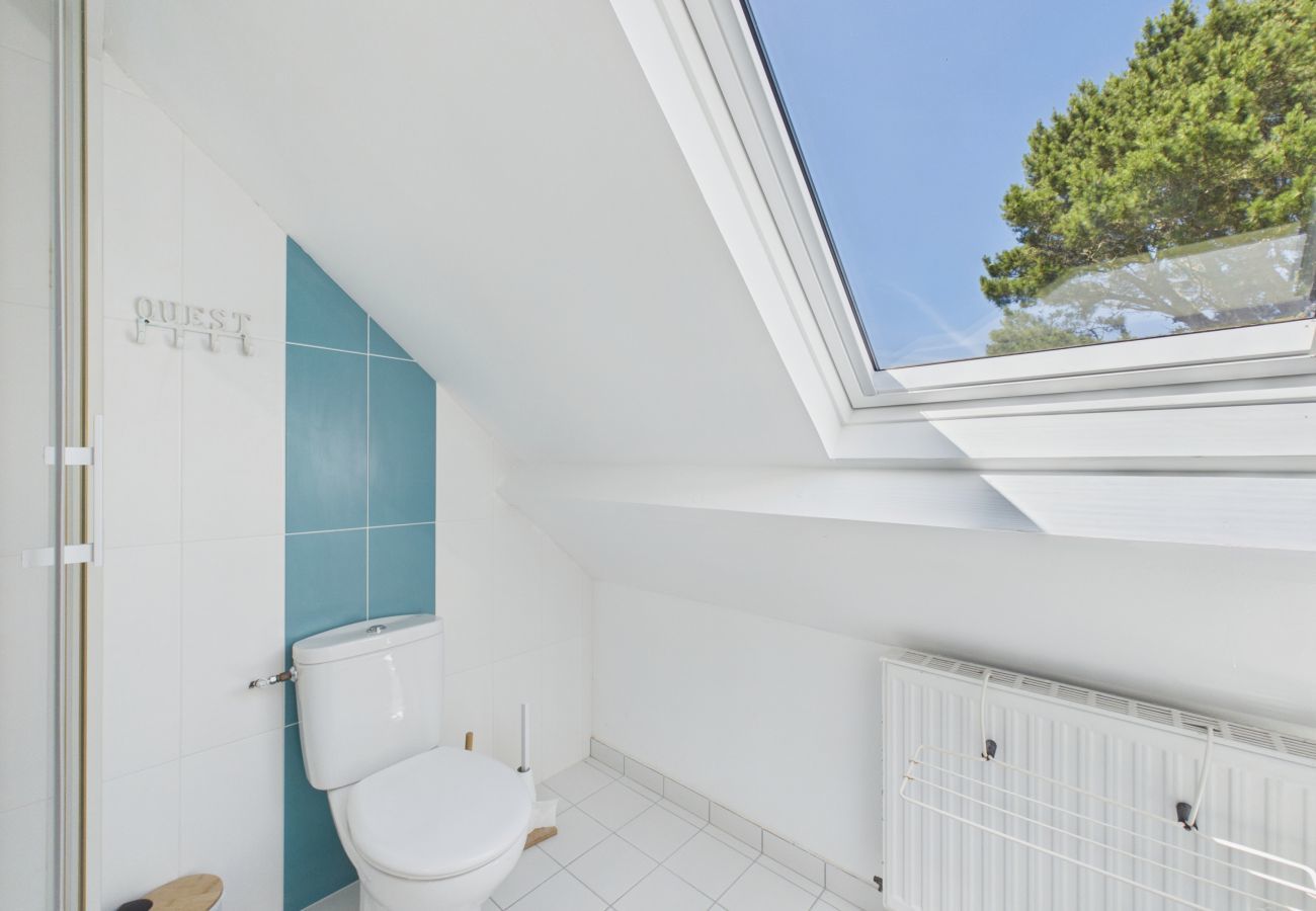 House in Arzon - 950m beach, large house for 12 with garden