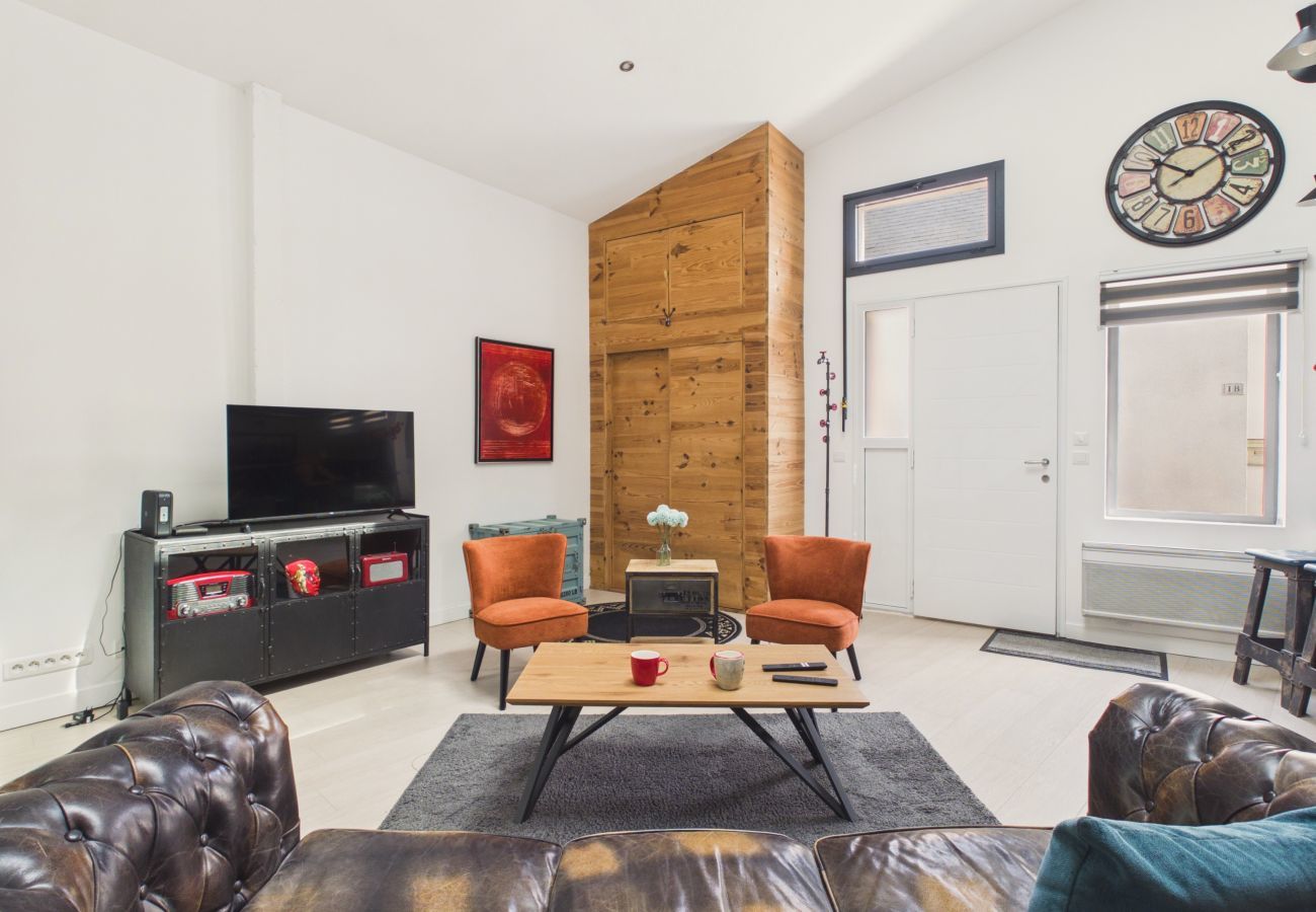 Apartment in Pornichet - Beach 500m away, duplex for 4, center city