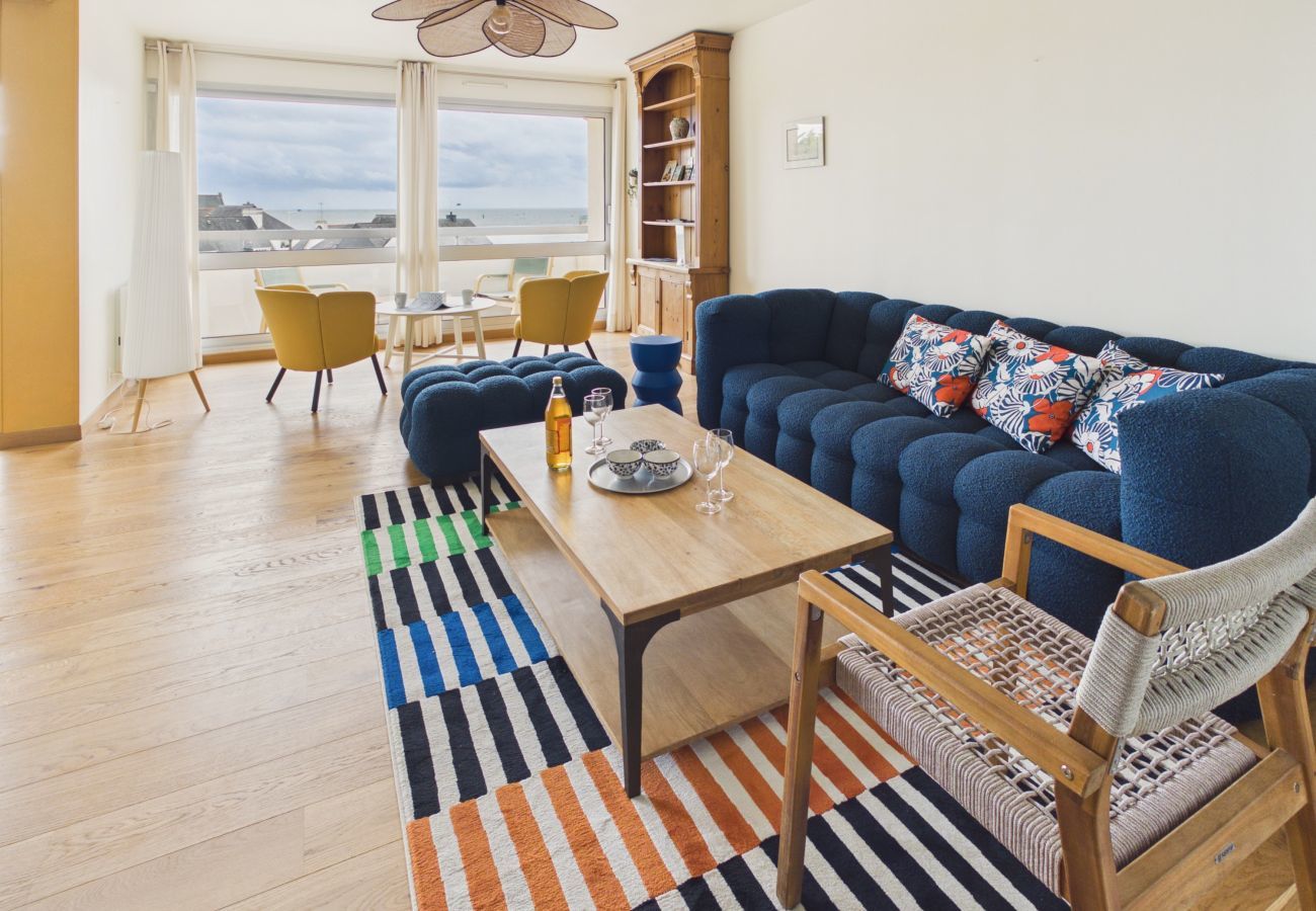 Apartment in Bénodet - Sea view apartment for 4 with 3 balconies