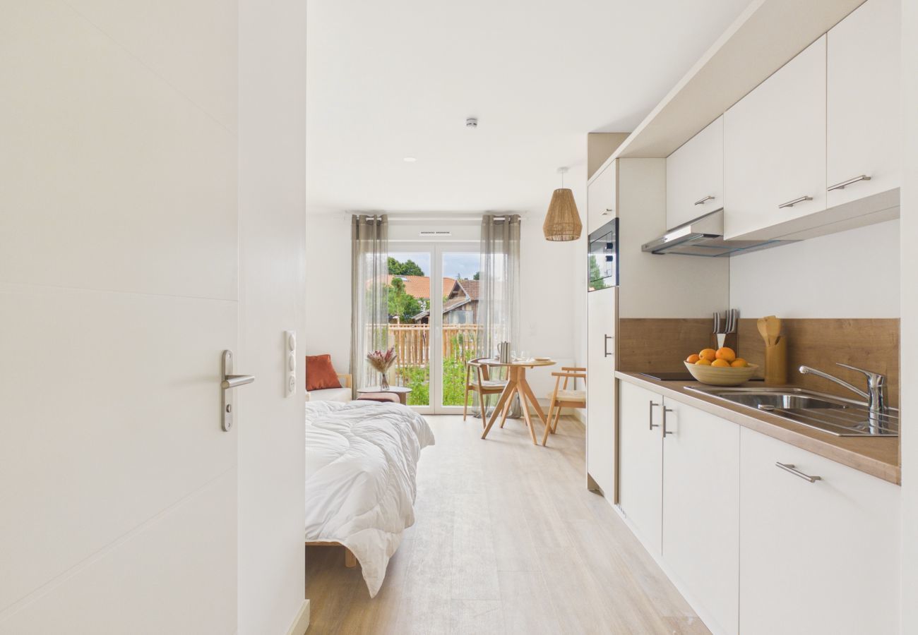Studio in Biscarrosse - Pavones – Studio for 3 with shared pool