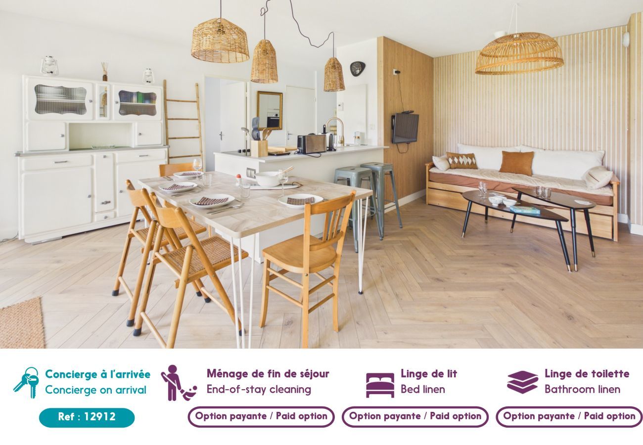 Apartment in Fouesnant - 400 m from beach – Apartment for 4 with plancha