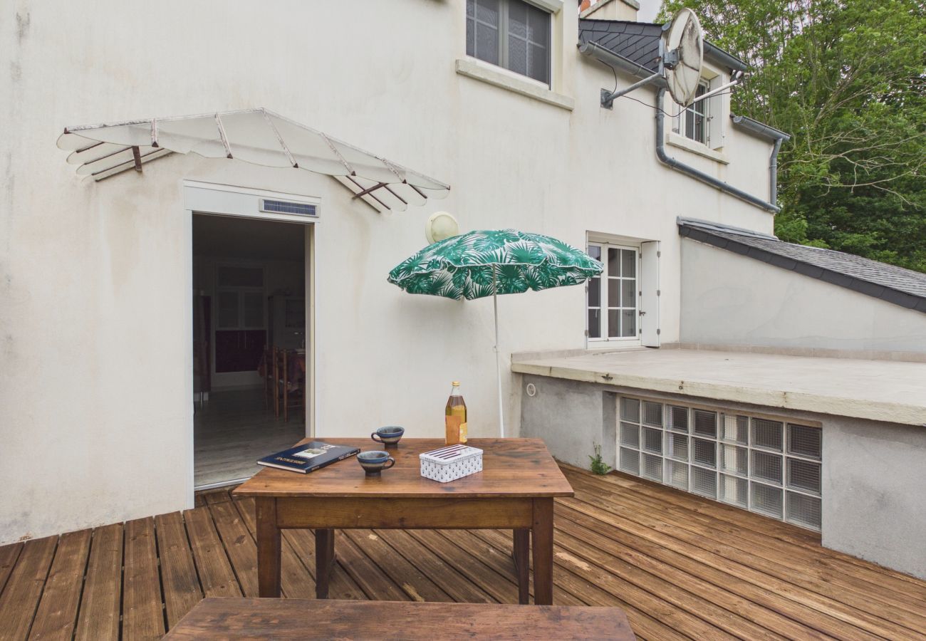 House in La Forêt-Fouesnant - House for 3 with large garden and terrace