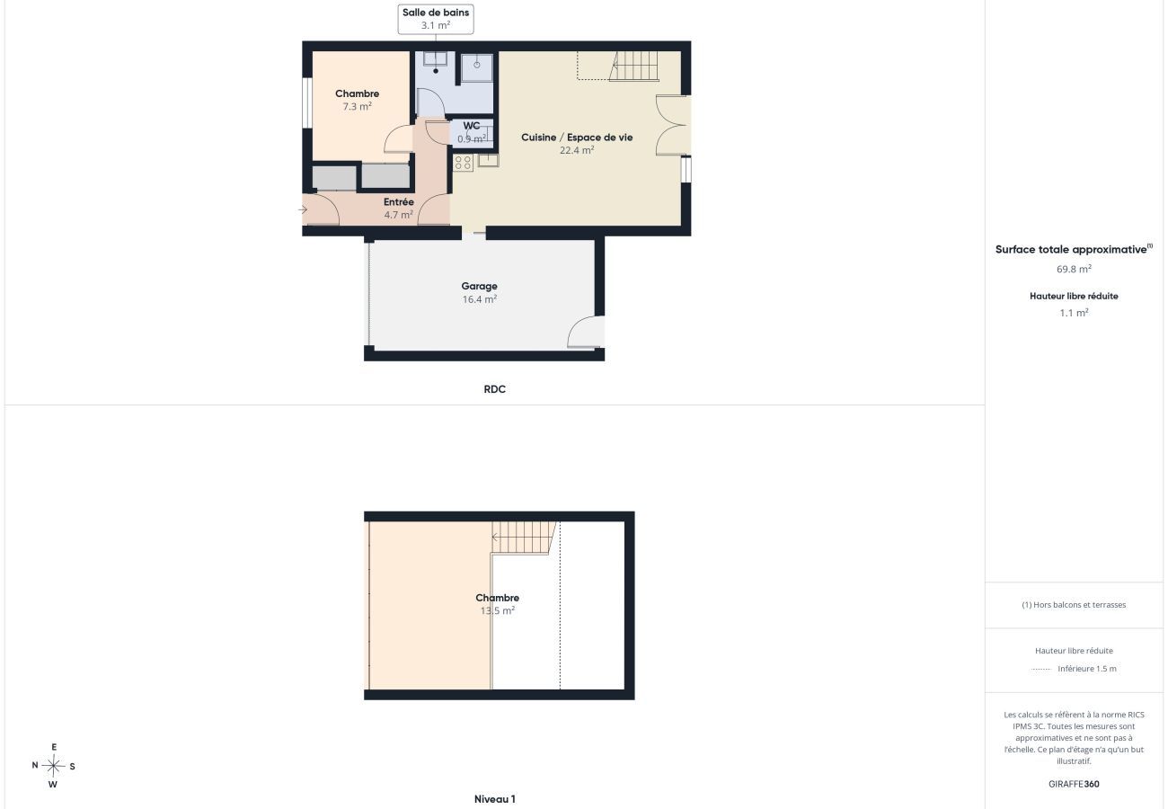 House in Saint-Hilaire-de-Riez - Near beach, house with garden for 4