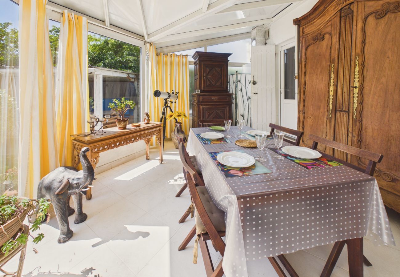 House in Andernos-les-Bains - 150 m from the beach – House for 4, garden and BBQ