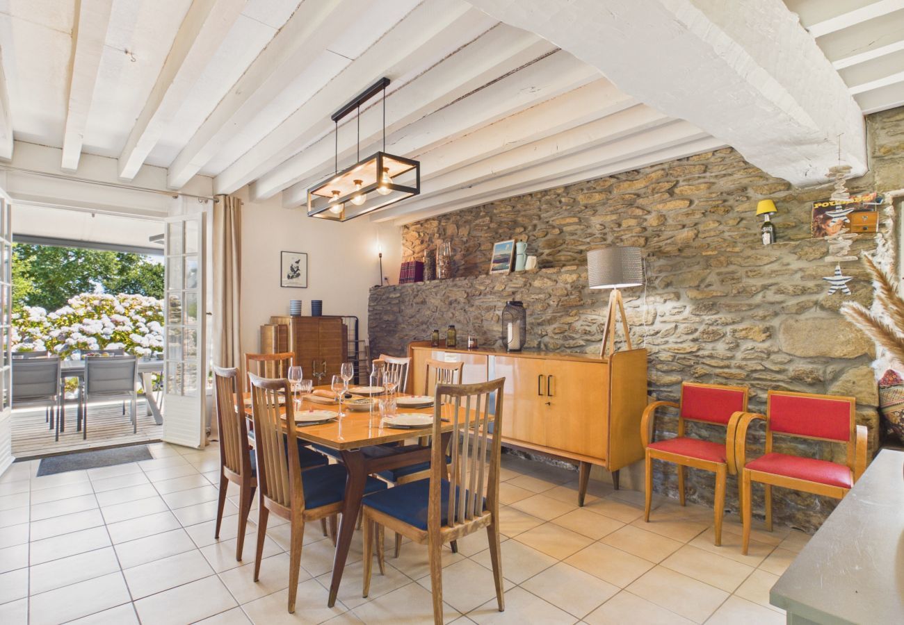 House in Sarzeau - Stone house for 5, garden, beach 700m away