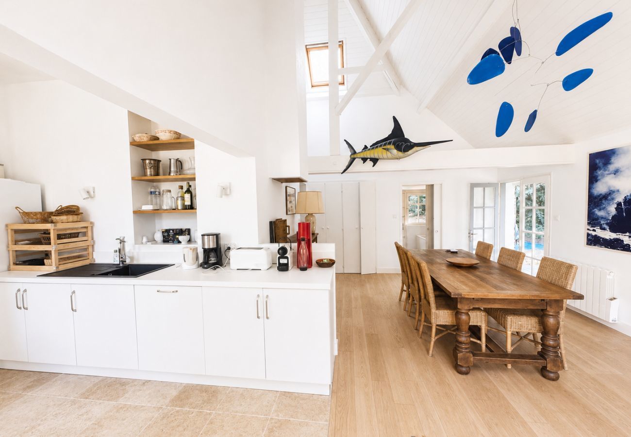 House in Noirmoutier-en-l´Ile - Beach 200m, House 8p, Garden & BBQ