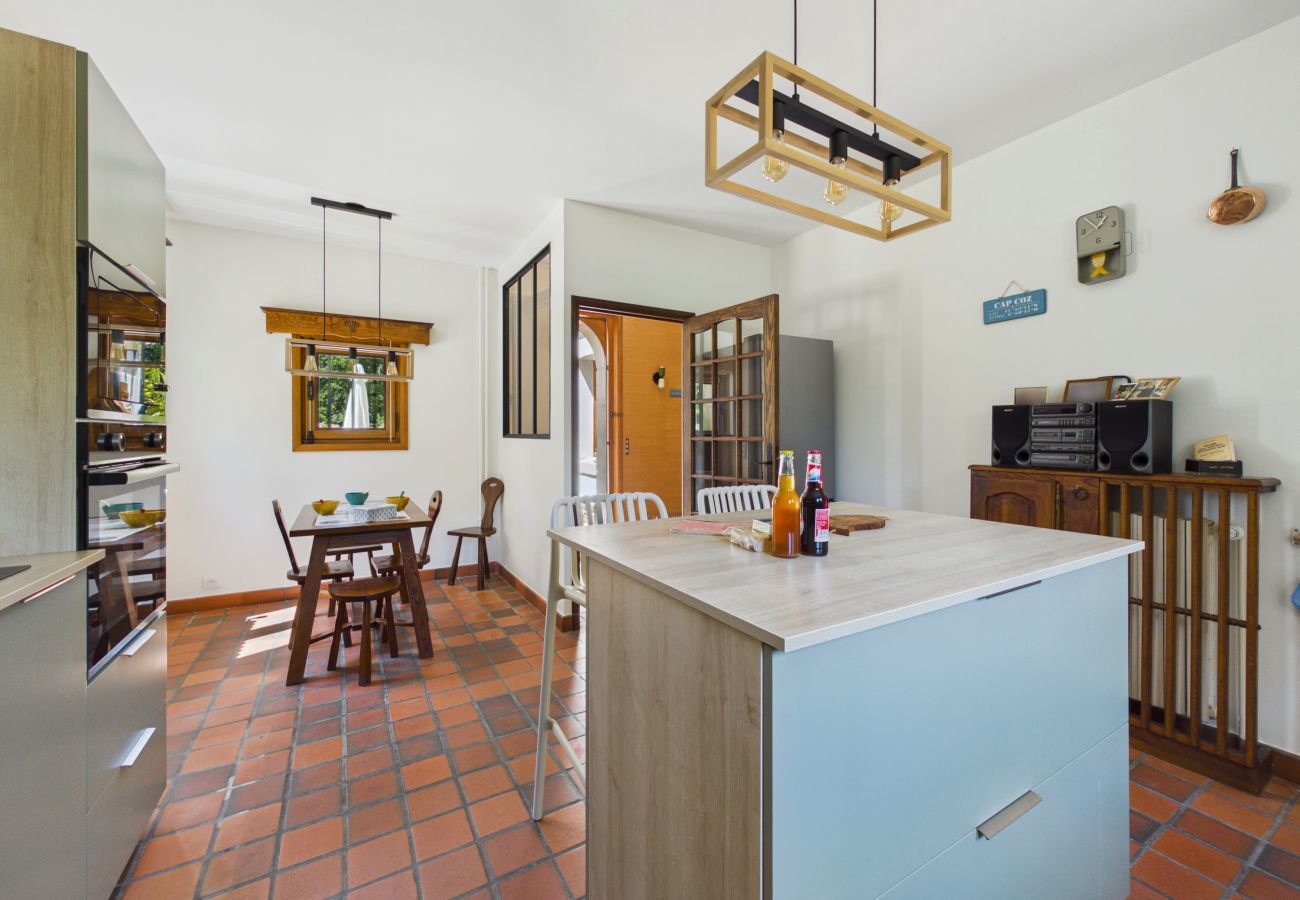 House in Fouesnant - Fouesnant, family house for 10 with garden