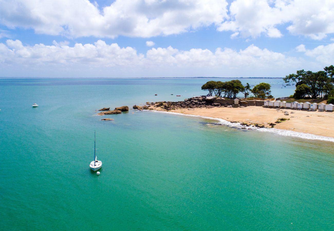 House in Noirmoutier-en-l´Ile - House for 8 with garden, 200m from the beach