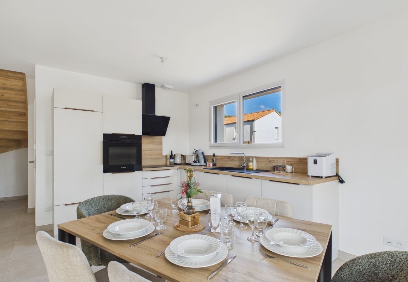 House in Saint-Hilaire-de-Riez - Fully equipped house for 6 with garden