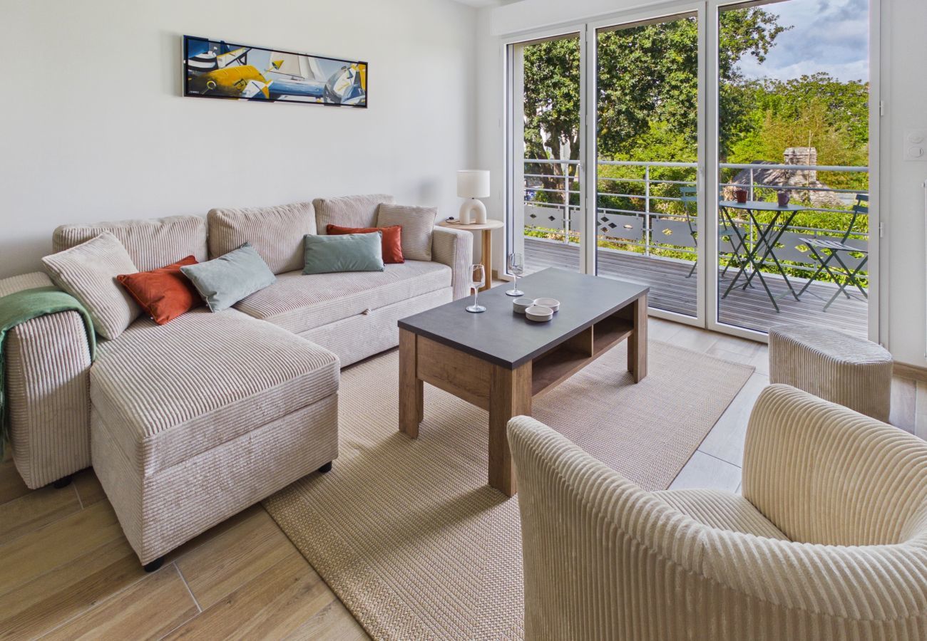 Apartment in Fouesnant - Fouesnant, accessible apt near beach & parking