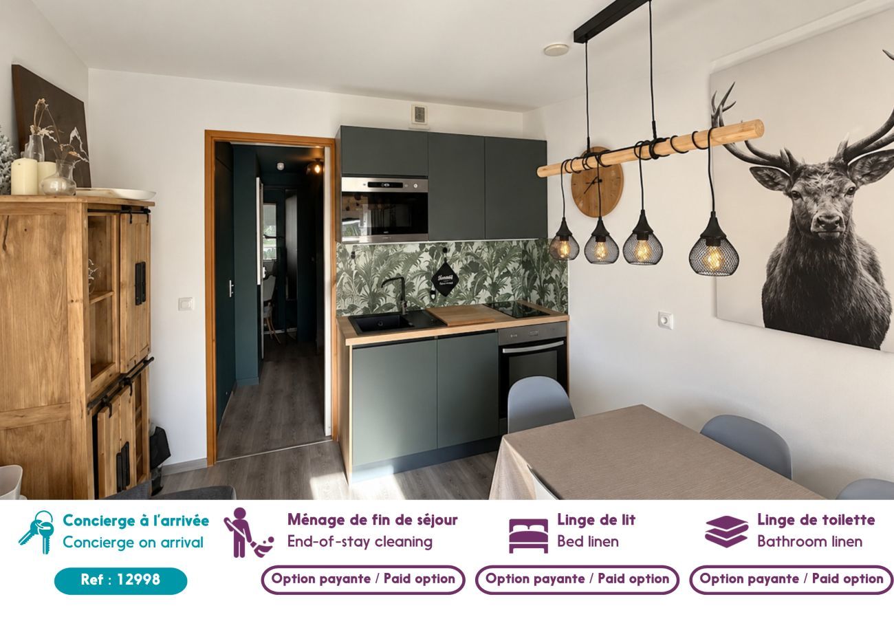 Apartment in Le Dévoluy - Facing the slopes, 6-person apartment with terrace