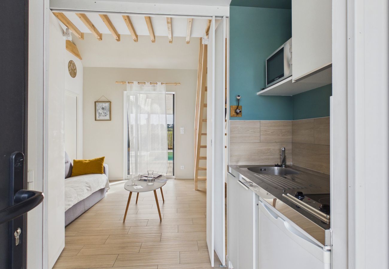 Studio in Saint-Alban - Studio for 4, heated pool & shared garden